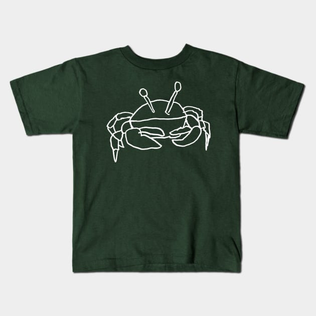 Another Cool Crab Kids T-Shirt by Wolf Shop